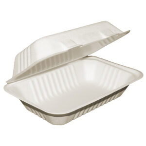 8.5 x 5.5 Compostable Clamshell